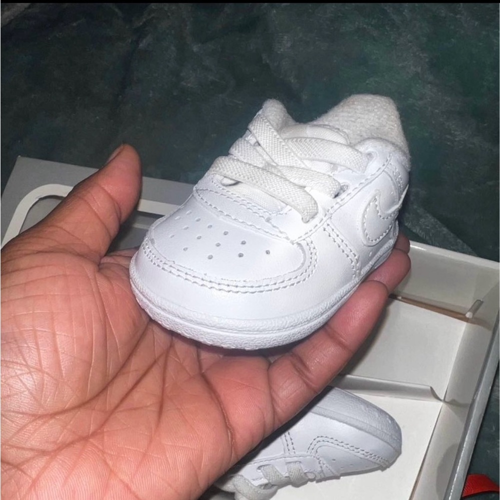 Baby unisex white Air Force worn twice